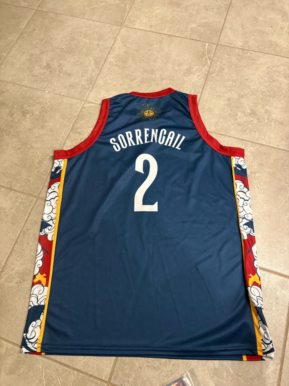 Fourth Wing Denver Nuggets Jersey and Page Overlays - Picture 2 of 3
